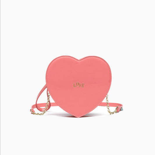 Sweet Heart Love Jelly Crossbody: Red