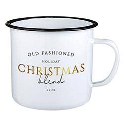 24oz Enamel Mug-Christmas