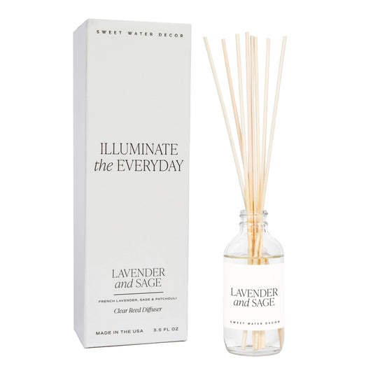 Lavender and Sage Reed Diffuser - Gifts & Home Decor